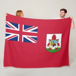 Cobertor De Velo Bandeira das Bermudas (Bermudiano) (Ilhas Caribes)