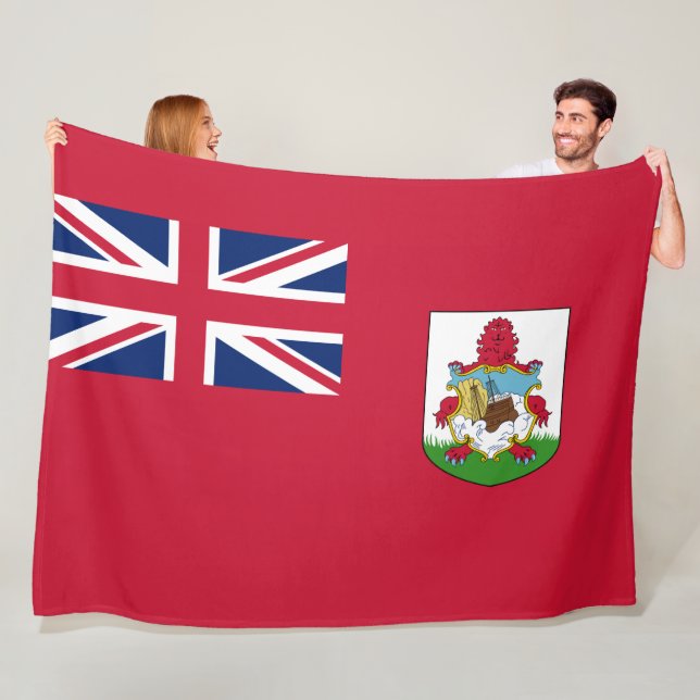 Cobertor De Velo Bandeira das Bermudas (Bermudiano) (Ilhas Caribes) (In Situ)