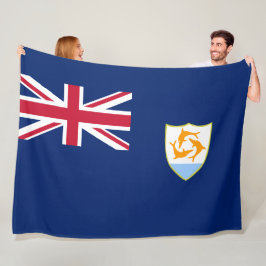 Cobertor De Velo Bandeira de Anguilla (Caribe)