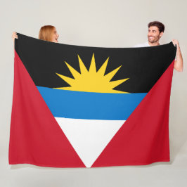 Cobertor De Velo Bandeira de Antígua e Barbuda