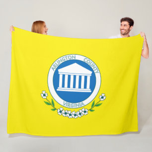 Cobertor De Velo Bandeira de Arlington (Virgínia)