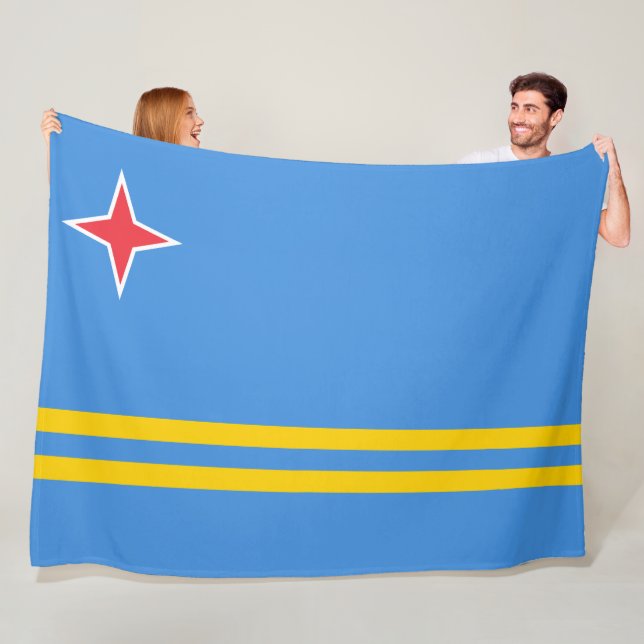 Cobertor De Velo Bandeira de Aruba (In Situ)