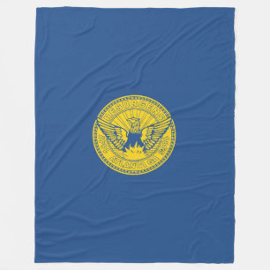 Cobertor De Velo Bandeira de Atlanta, Georgia Fleece Blanket