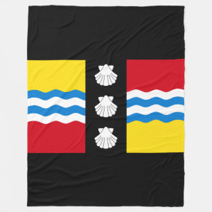 Cobertor De Velo Bandeira de Bedfordshire Fleece Blanket