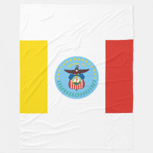 Cobertor De Velo Bandeira de Columbus, Ohio