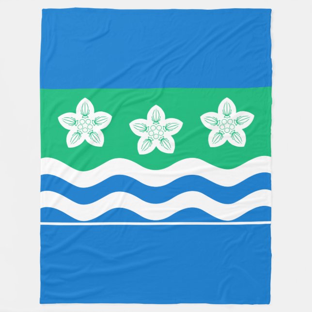 Cobertor De Velo Bandeira de Cumberland Fleece Blanket (Frente)