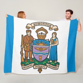 Cobertor De Velo Bandeira de Edmonton (Alberta, Canadá)