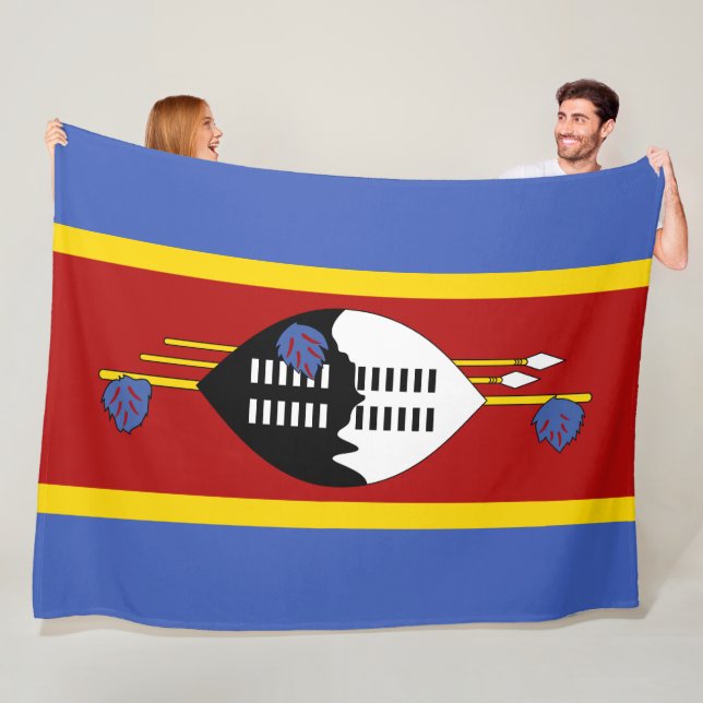 Cobertor De Velo Bandeira de Eswatini (Suazilândia) (In Situ)