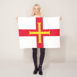 Cobertor De Velo Bandeira de Guernsey