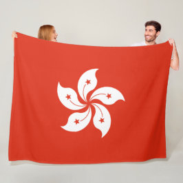 Cobertor De Velo Bandeira de Hong Kong
