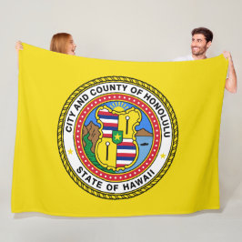 Cobertor De Velo Bandeira de Honolulu (Havaí)