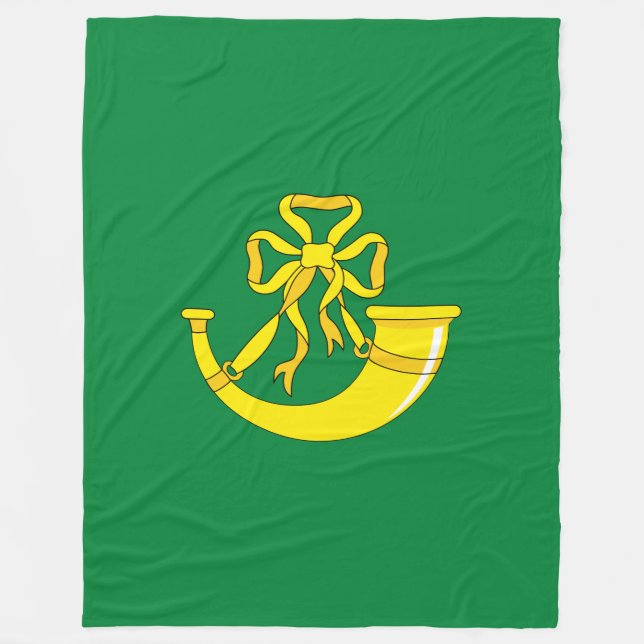 Cobertor De Velo Bandeira de Huntingdonshire Fleece Blanket (Frente)