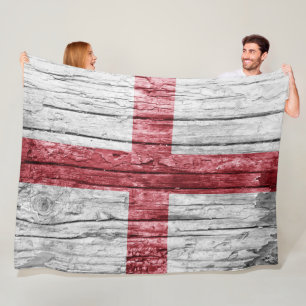 Cobertor De Velo bandeira de madeira da Inglaterra