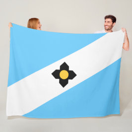 Cobertor De Velo Bandeira de Madison (Wisconsin)