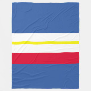 Cobertor De Velo Bandeira de Mecklenburg Fleece Blanket