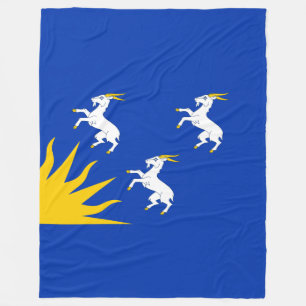 Cobertor De Velo Bandeira de Merionethshire Fleece Blanket