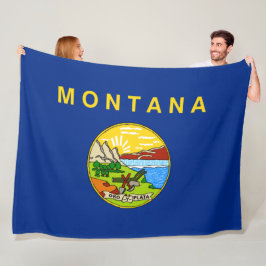 Cobertor De Velo Bandeira de Montana (Estado dos EUA)