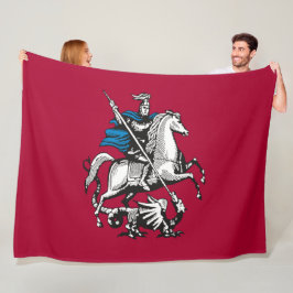 Cobertor De Velo Bandeira de Moscou (capital russa)