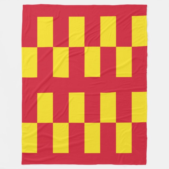 Cobertor De Velo Bandeira de Northumberland Fleece Blanket (Frente)