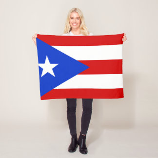 Cobertor De Velo Bandeira de Porto Rico