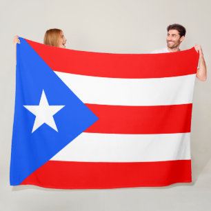 Cobertor De Velo Bandeira de Puerto Rico