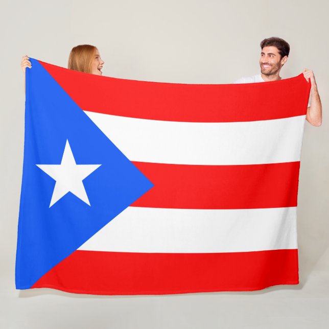Cobertor De Velo Bandeira de Puerto Rico (In Situ)