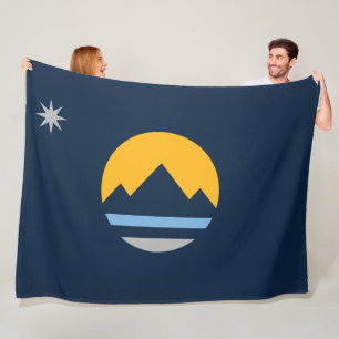 Cobertor De Velo Bandeira de Reno (Cidade de Nevada)