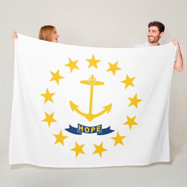 Cobertor De Velo Bandeira de Rhode Island (Estado dos EUA) (In Situ)