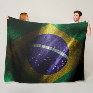 Cobertor De Velo Bandeira de seda do Brasil