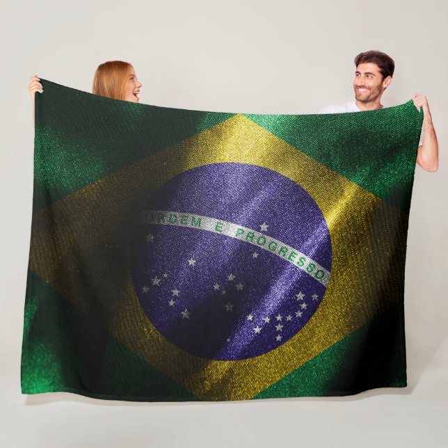 Cobertor De Velo Bandeira de seda do Brasil (In Situ)