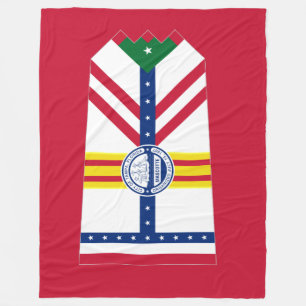 Cobertor De Velo Bandeira de Tampa, Flórida Fleece Blanket