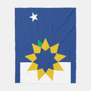 Cobertor De Velo Bandeira de Topeka, Kansas