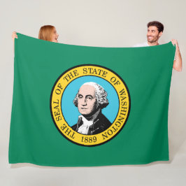 Cobertor De Velo Bandeira de Washington (Estado dos EUA)