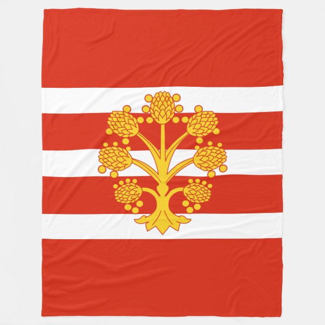 Cobertor De Velo Bandeira de Westmorland Fleece Blanket (Frente)
