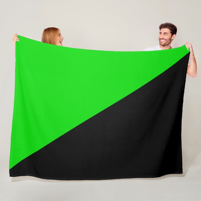 Cobertor De Velo Bandeira do Anarquismo Verde (In Situ)