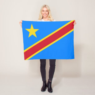 Cobertor De Velo Bandeira do Congo Quinxassa