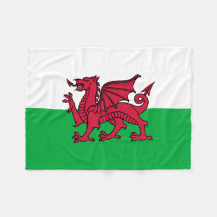 Cobertor De Velo Bandeira do dragão de Wales Galês