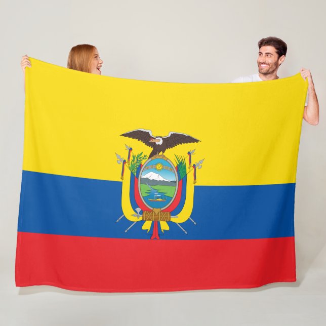 Cobertor De Velo Bandeira do Equador (In Situ)