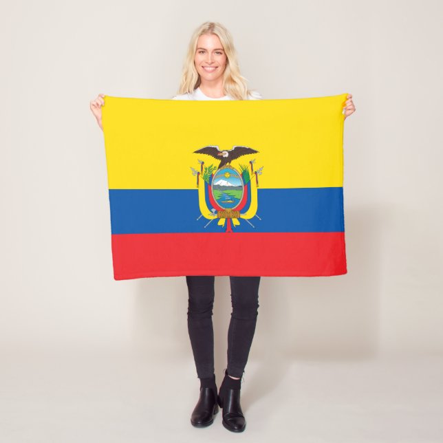 Cobertor De Velo Bandeira do Equador (In Situ)
