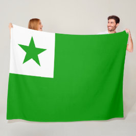 Cobertor De Velo Bandeira do Esperanto