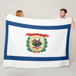 Cobertor De Velo Bandeira do Estado da Virgínia Ocidental