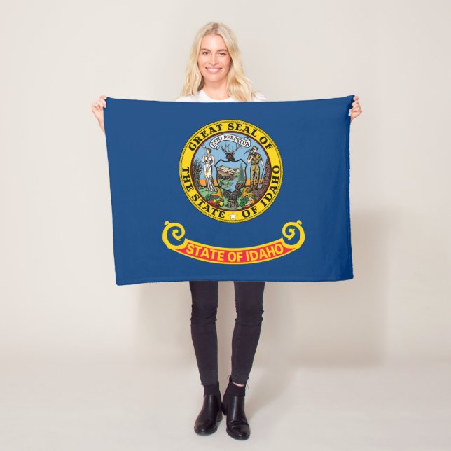 Cobertor De Velo Bandeira do Estado de Idaho (In Situ)