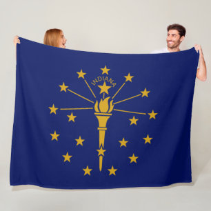 Cobertor De Velo Bandeira do Estado de Indiana