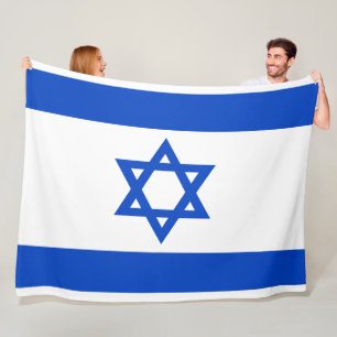 Cobertor De Velo Bandeira do estado de Israel grande