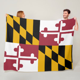 Cobertor De Velo Bandeira do Estado de Maryland