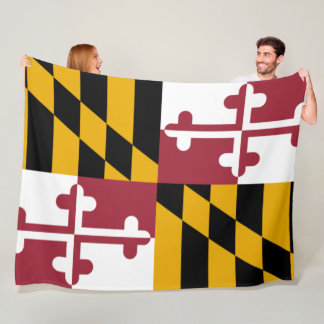 Cobertor De Velo Bandeira do Estado de Maryland