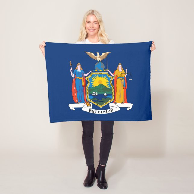 Cobertor De Velo Bandeira do Estado de Nova York (In Situ)