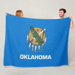 Cobertor De Velo Bandeira do Estado de Oklahoma