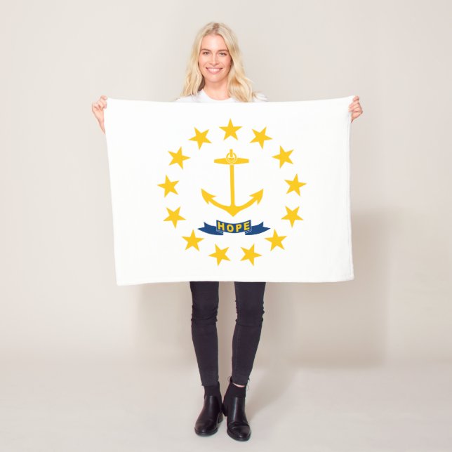 Cobertor De Velo Bandeira do Estado de Rhode Island (In Situ)