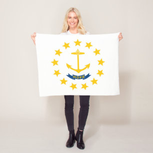 Cobertor De Velo Bandeira do Estado de Rhode Island, EUA